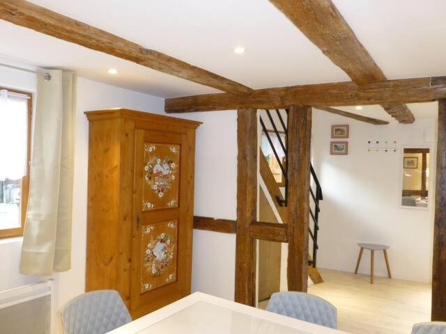 Maison indépendante Chez Yvette et André, 2 à 6 pers, près Colmar, Ribeauvillé, Europa-Park Guémar Extérieur photo