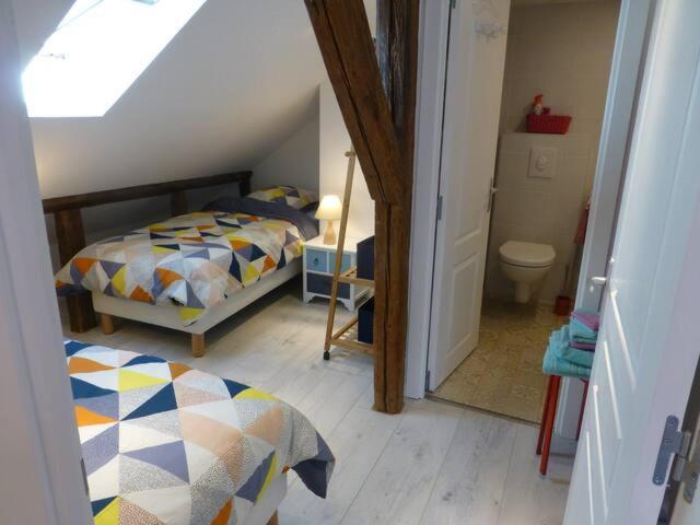 Maison indépendante Chez Yvette et André, 2 à 6 pers, près Colmar, Ribeauvillé, Europa-Park Guémar Extérieur photo