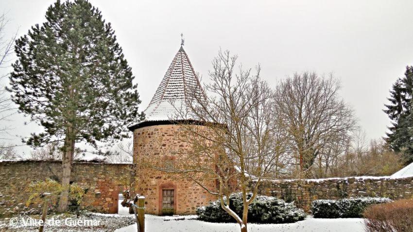 Maison indépendante Chez Yvette et André, 2 à 6 pers, près Colmar, Ribeauvillé, Europa-Park Guémar Extérieur photo