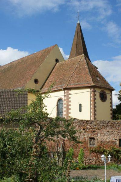 Maison indépendante Chez Yvette et André, 2 à 6 pers, près Colmar, Ribeauvillé, Europa-Park Guémar Extérieur photo