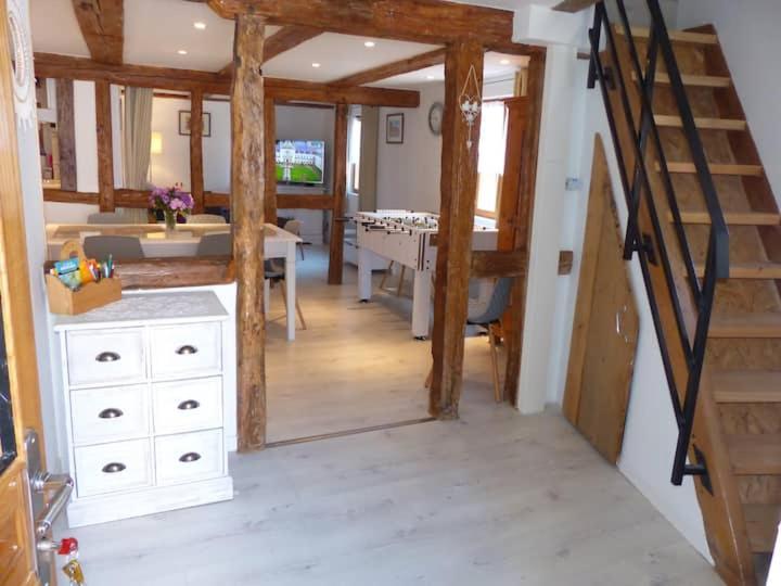 Maison indépendante Chez Yvette et André, 2 à 6 pers, près Colmar, Ribeauvillé, Europa-Park Guémar Extérieur photo